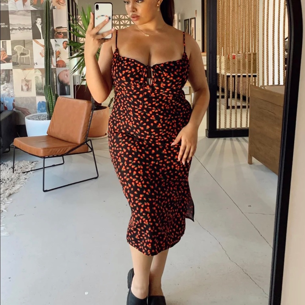 NEW without tags never worn beautiful Midi dress